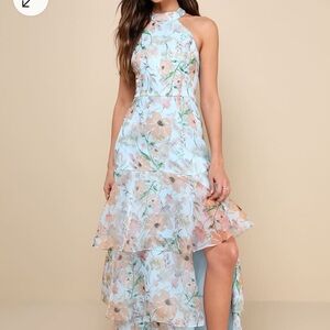 Lulus Exclusive Dress Forever Exceptional. Size Medium. Only worn once.